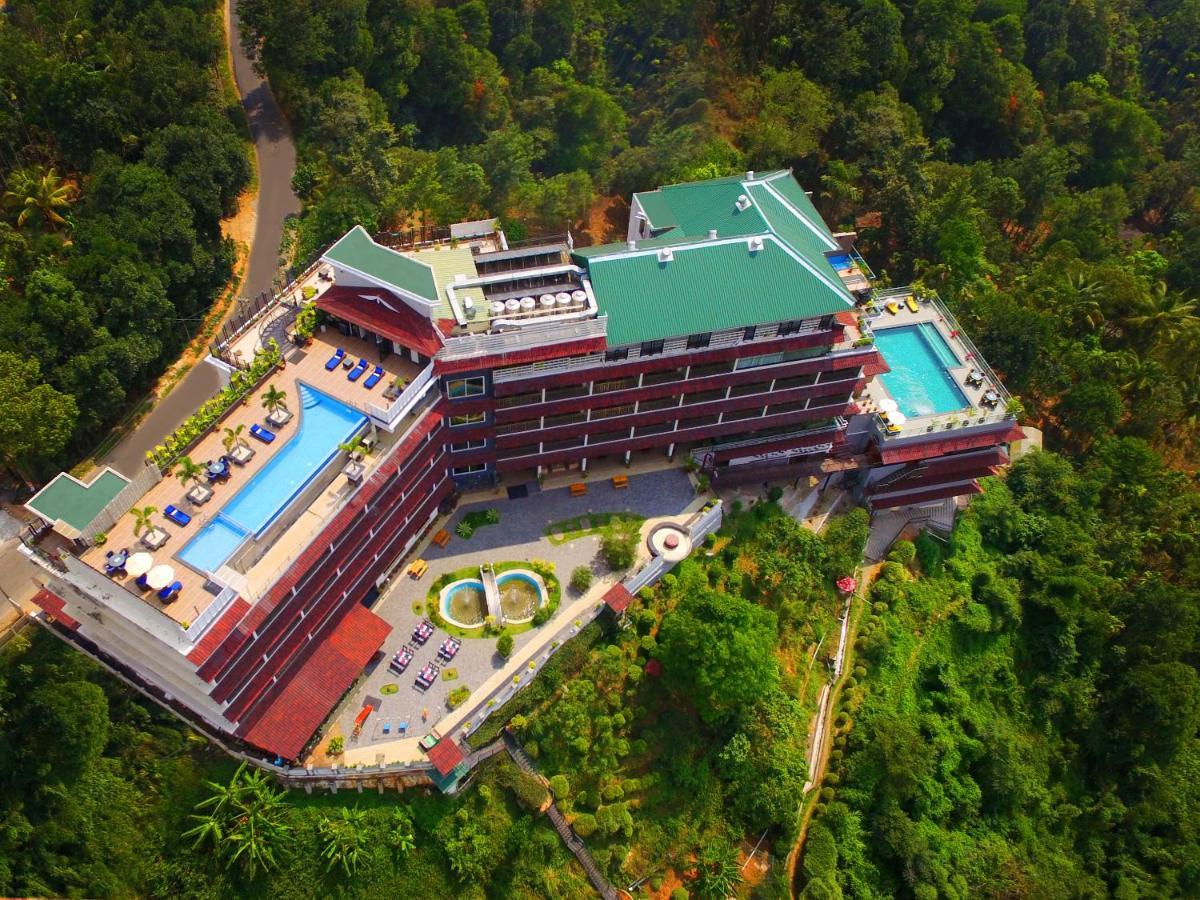 Отель The Panoramic Getaway Муннар Экстерьер фото Aerial view of the hotel